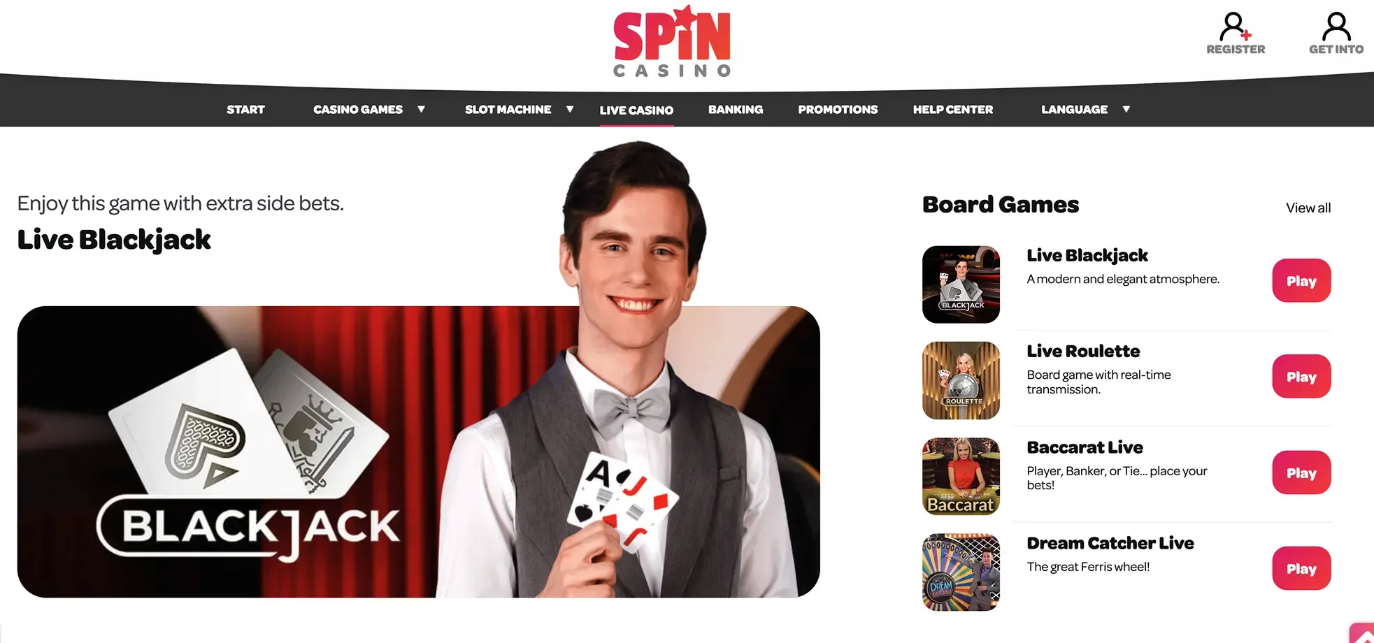 Spin Casino Spin Casino